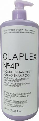 Olaplex No.4P Blonde Enhancer Toning Shampoo 1L - Zilvershampoo vrouwen - Voor Alle haartypes - 1000 ml - Zilvershampoo vrouwen - Voor Alle haartypes - Image 5