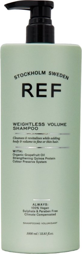 272x840-97 REF Stockholm - Weightless Volume Shampoo Vrouwen Ieder Haartype - 1000 ml - Image 1