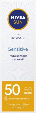 Gezichtszonnecrème Sensitive Nivea (50 ml) (Uniseks) (50 ml)