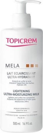 Topicrem Mela Ultra-moisturizing Unifying Body Milk Spf15+ 500 Ml
