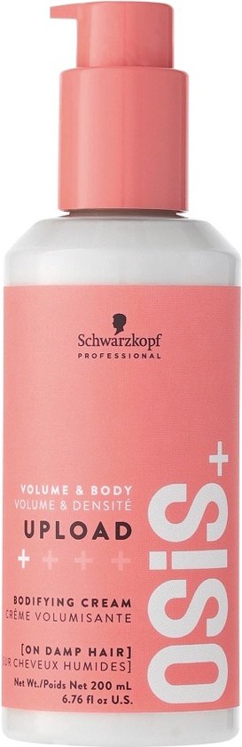 273x840-4 Schwarzkopf - OSiS+ Volume & Body Upload Bodifying Cream - 200ml - Image 1