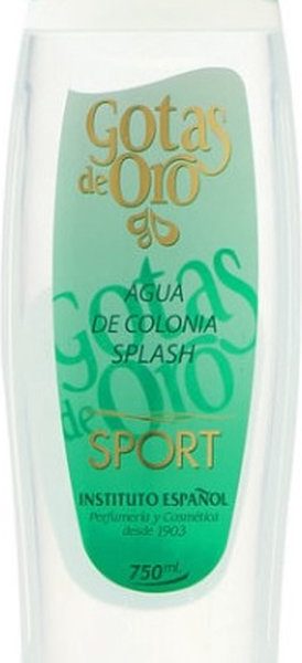 Instituto Español Agua De Colonia/ Eau de Cologne / Gotas De Oro - Sport - Vegan/ 750ml