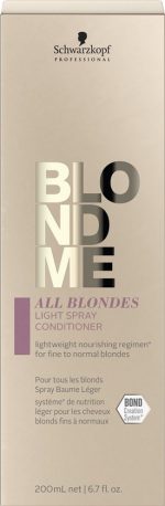 Schwarzkopf BlondMe All Blondes Light Spray Conditioner 200ml - vrouwen - Voor Droog haar/Geblondeerd haar - Conditioner voor ieder haartype - Image 4
