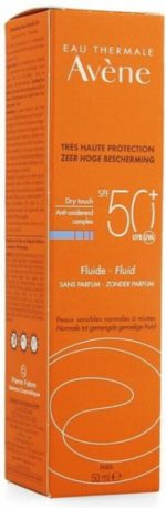 Avène Zon Fluide SPF50+ - Zonnebrand - 50 ml