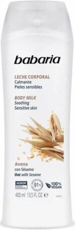 Babaria Avena Body Milk Soothing Sensitive Skin 400 Ml - Image 3