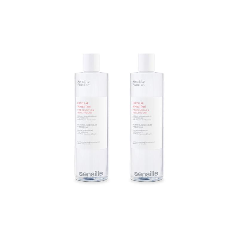 2770157_c40c72e5bf7d0a493fc864150e74ad1a Sensilis Micellar Water AR Sensitive And Reactive Skin 2x400ml - Image 1