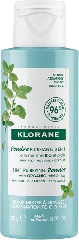 277x840-173 Aquatic Mint 3 In 1 Purifying Powder ( SmIšenA + MastnA Pleť ) - ČisticI Pudr - Image 1