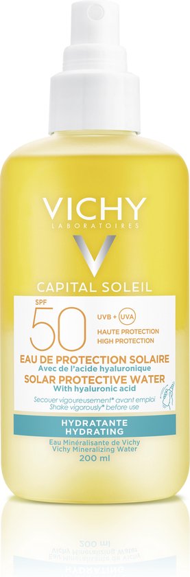 277x840-5 Capital Soleil Solar Protective Water Spf 50 200ml - Image 1