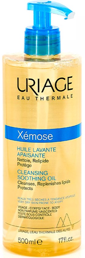 279x840-15 Uriage Xemose Cleansing Oil 500ml - Image 1