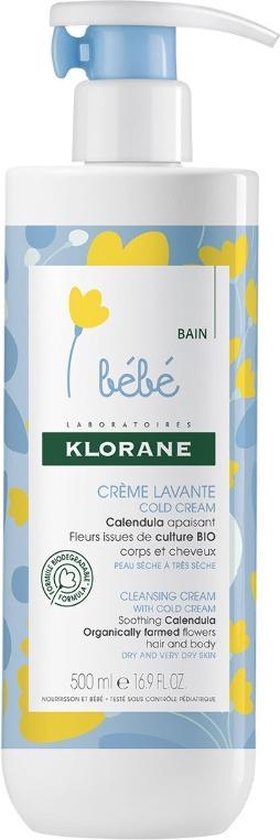 280x840-116 Bebe Cleansing Cream With Cold Cream By Klorane 500 Ml - Image 1