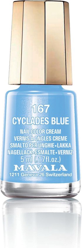 280x840-127 Mavala - 167 Cyclades Blue - Nagellak - Image 1