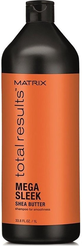 280x840-32 Matrix Total Results Mega Sleek Shea Butter Shampoo Weerbarstig Haar 1000ml - Image 1