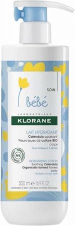 Bebe Cleansing Lotion Soothing Calendula By Klorane 500 Ml - Image 2