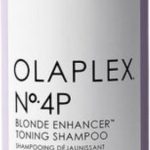 Olaplex No.4P Blonde Enhancer Toning Shampoo 1L - Zilvershampoo vrouwen - Voor Alle haartypes - 1000 ml - Zilvershampoo vrouwen - Voor Alle haartypes