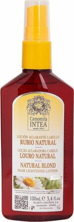 Camomila Intea - Aufhellende Lotion fur naturblondes Haar - Bio-Naturextrakt aus Kamille - 100 ML
