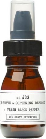 Depot - 403 Pre-Shave & Softening Beard Oil Fresh Black Pepper - 30ml