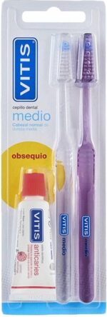 Vitis Vitis Toothbrush Medium Lot 3 Pcs - Image 2