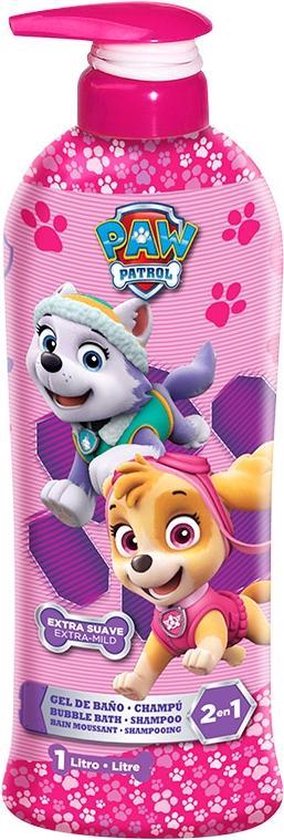 284x840-56 Cartoon Paw Patrol Shower Gel & Shampoo 1000ml - Image 1