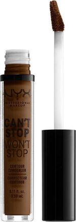 Nyx CanAt Stop WonAt Stop Full Coverage Contour Concealer Walnut 3 5ml - Image 2