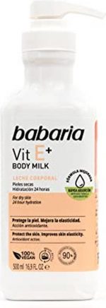 Babaria Vitamin E Body Milk 500ml - Image 3