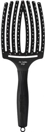 Olivia Garden Haarborstel - FingerBrush - Combo - Large - Black - Image 3