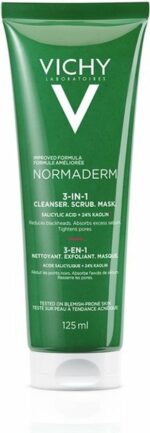 Normaderm Exfoliating Cleanser 3-in-1 Mask By Vichy 125 Ml - Image 4