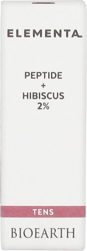 291x840-73 Bioearth Elementa Tens Oplossing Peptide + Hibiscus 2% 15 ml - Image 1