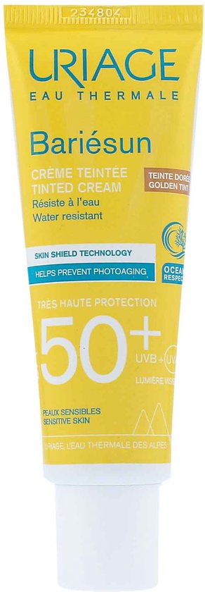292x840-284 Uriage Sun Spf50+ Colour Dore Cream 50ml - Image 1
