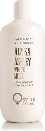 Alyssa Ashley White Musk Hand & Body Moisturiser - 500 ml - Bodylotion - Image 2
