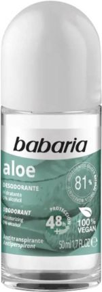 Babaria Deodorant Aloe Roll On 50ml - Image 4