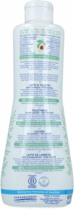 Mustela Cleansing Milk Dry Skin 750ml - Image 3