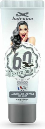 Hairgum Sixty's Color Hair Color #steel