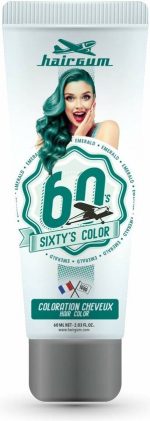 Hairgum Sixty's Color Hair Color Emerald - Image 3