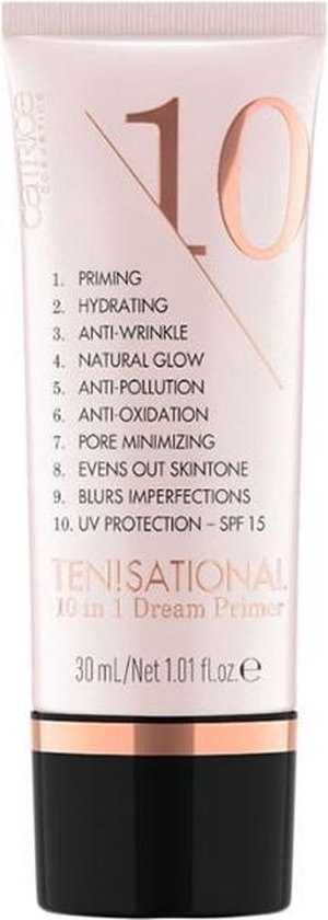 300x840-5 Catrice - Makeup Primer Ten! Sational 10In1 Dream Primer Base Under Substrate 30Ml - Image 1