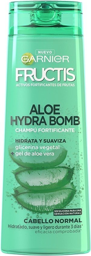 301x840-28 Fructis Aloe Hydra Bomb Fortifying Shampoo By Garnier 360 Ml - Image 1