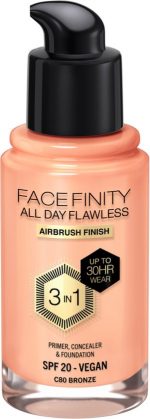 Max Factor Facefinity 3in1 Primer, Concealer y Foundation 80-Bronze 30ml - Image 2