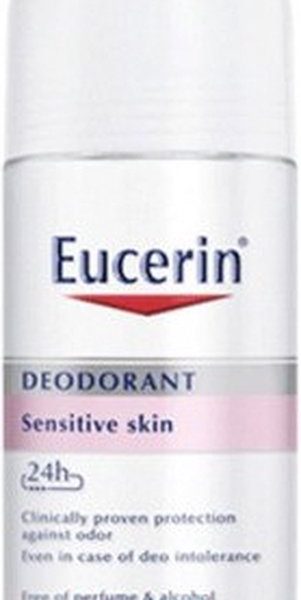 Eucerin Deodorant For Sensitive Skin Roll On 24 Hours 50ml