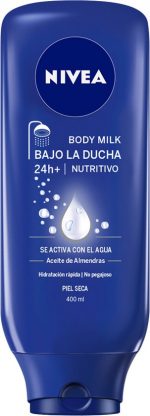 Nivea In Shower Body Moisturiser Dry Skin 400ml - Image 2
