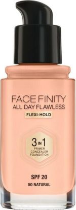 Max Factor Facefinity All Day Flawless 3-in-1 Liquid Foundation - 050 Natural - Image 4