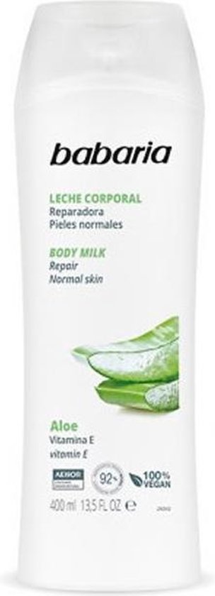 304x840-72 Babaria Aloe Body Milk 400ml - Image 1