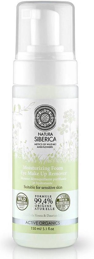 305x840-135 Natura Siberica - Moisturizing Foam remover eye (Foam Moisturizing Eye Make-Up Remover) 150 ml - 150ml - Image 1