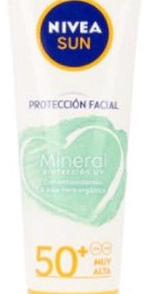 Zonnebrand crème Sun Facial Mineral Nivea 50+ (50 ml)