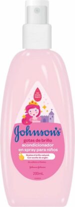 Conditioner Spray Johnson's Gotas de Brillo Helderheid Kinderen (200 ml) - Image 2