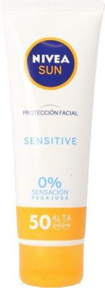 Gezichtszonnecrème Sensitive Nivea (50 ml) (Uniseks) (50 ml) - Image 2