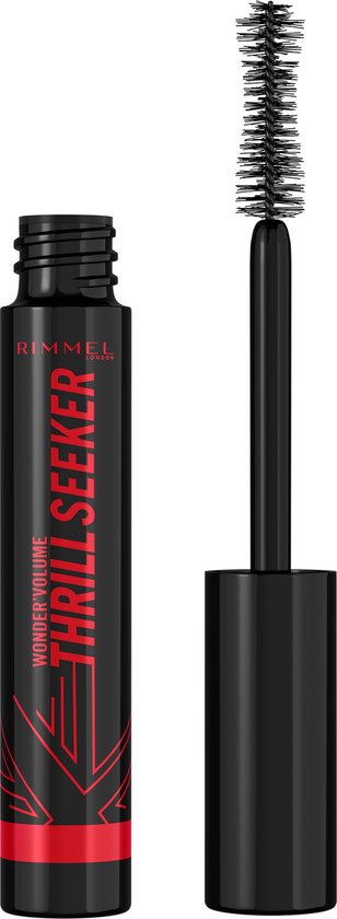 308x840-33 Rimmel London Wonder'Volume Thrill Seeker mascara - 004 - Pitch Black, 8 ml - Image 1