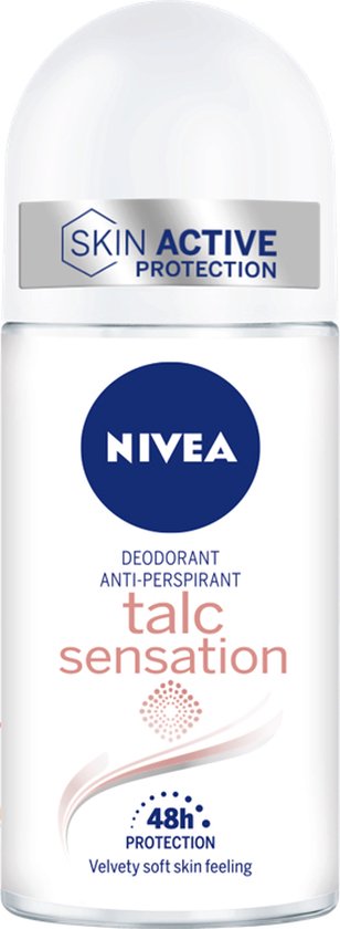308x840-4 Nivea Talc Sensation Deodorant Roll-On 50ml - Image 1
