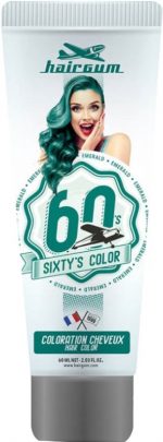 Hairgum Sixty's Color Hair Color Emerald - Image 4