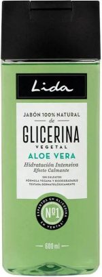Lida Jabón 100 Natural Glicerina y Aloe Vera 600ml - Image 3