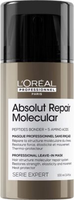 L'Oréal Professionnel Absolut Repair Molecular Leave-in Mask – Voor alle beschadigde haartypes – 100 ml - Image 16