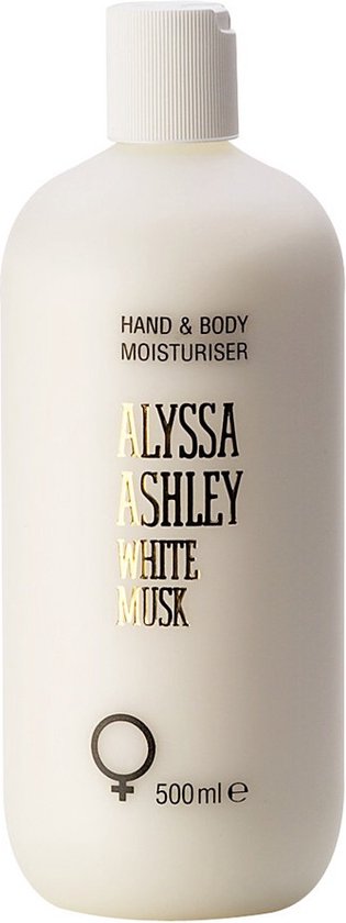 315x840-54 Alyssa Ashley White Musk Hand & Body Moisturiser - 500 ml - Bodylotion - Image 1